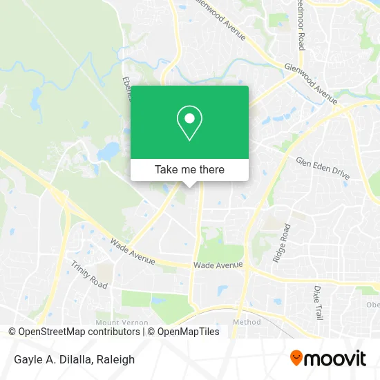 Gayle A. Dilalla map