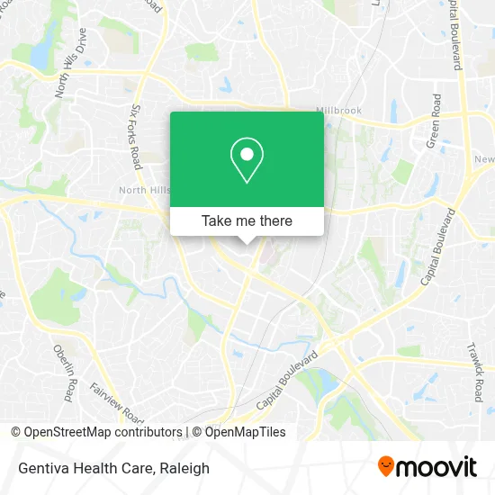 Gentiva Health Care map