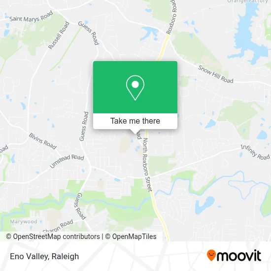 Eno Valley map