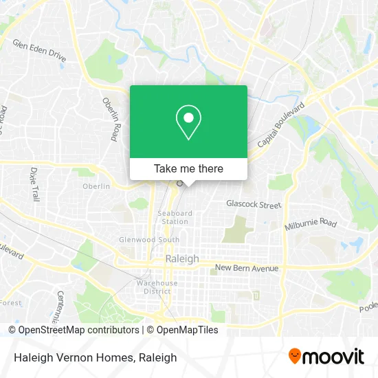 Haleigh Vernon Homes map