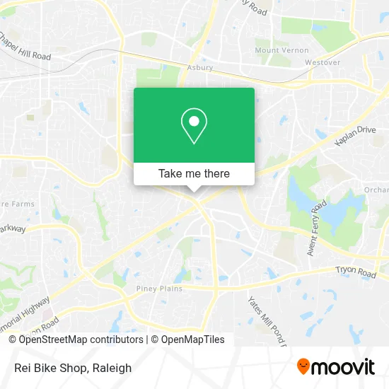 Rei Bike Shop map
