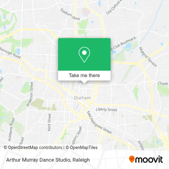 Arthur Murray Dance Studio map