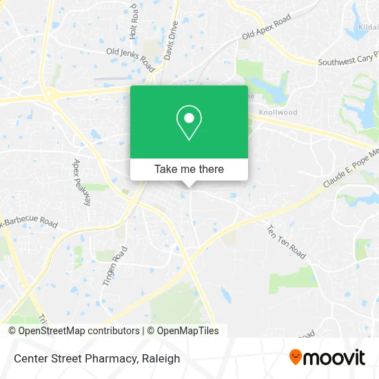 Center Street Pharmacy map
