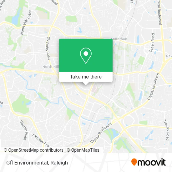 Gfl Environmental map
