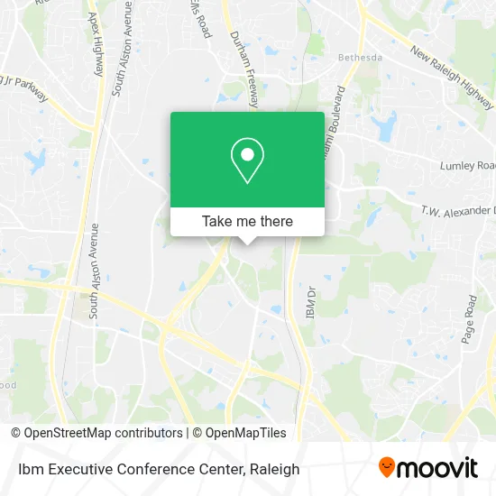 Ibm Executive Conference Center map