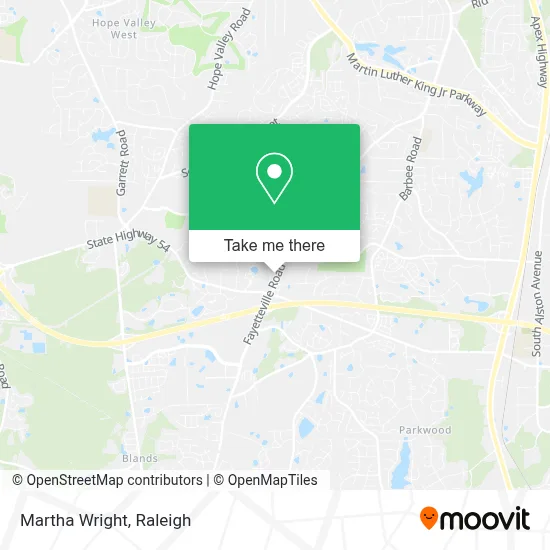 Martha Wright map