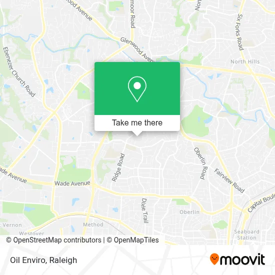 Oil Enviro map