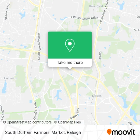 South Durham Farmers' Market map