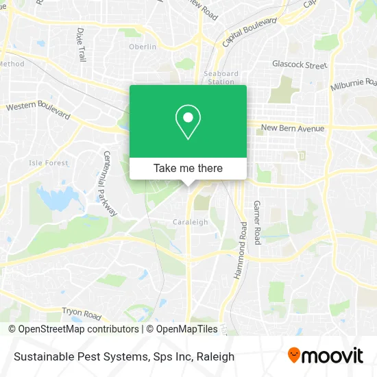 Sustainable Pest Systems, Sps Inc map