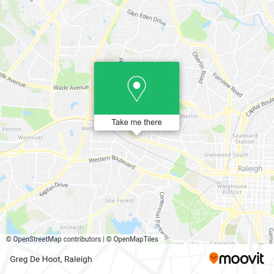Greg De Hoot map
