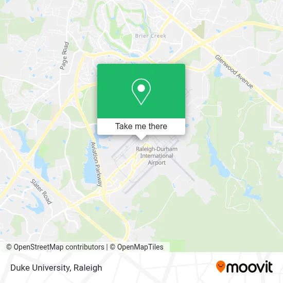Mapa de Duke University