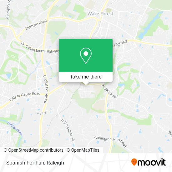 Mapa de Spanish For Fun