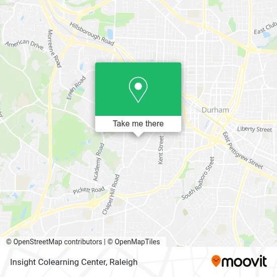 Insight Colearning Center map