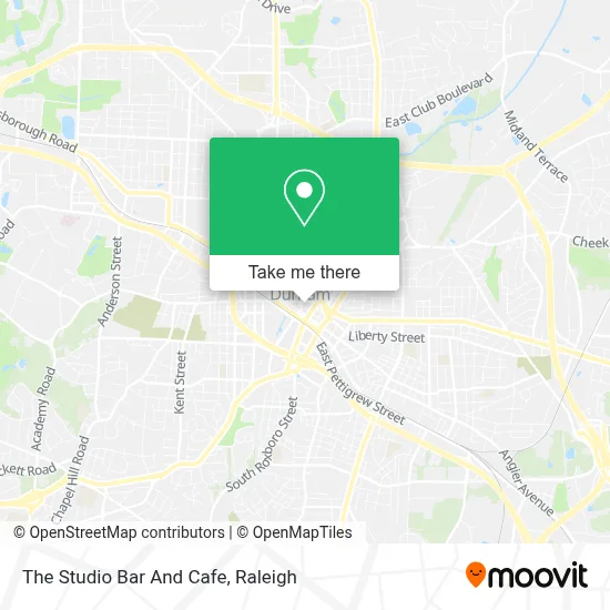 The Studio Bar And Cafe map