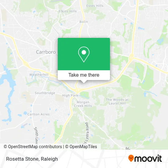 Rosetta Stone map