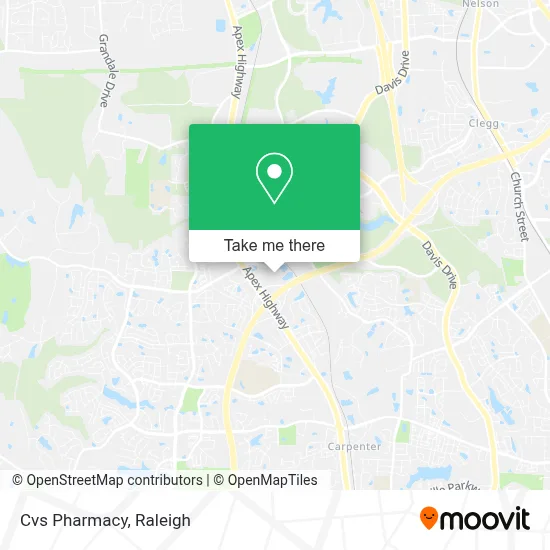 Mapa de Cvs Pharmacy