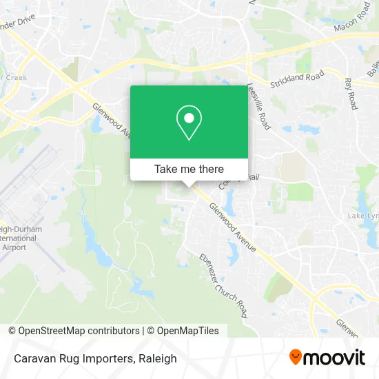Caravan Rug Importers map