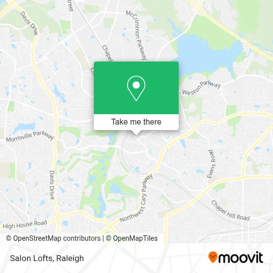 Salon Lofts map