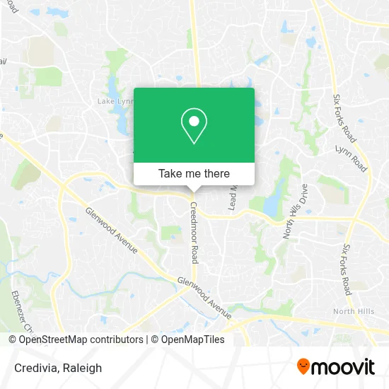 Credivia map