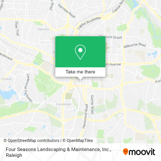 Four Seasons Landscaping & Maintenance, Inc. map