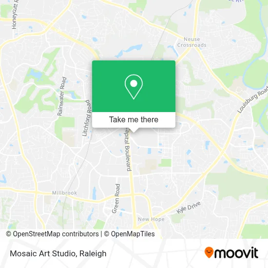 Mosaic Art Studio map