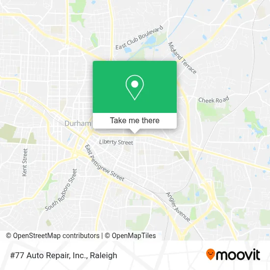 #77 Auto Repair, Inc. map