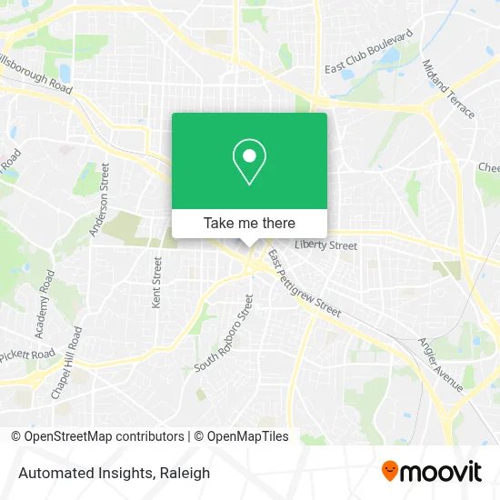 Automated Insights map