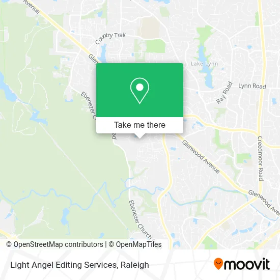 Light Angel Editing Services map