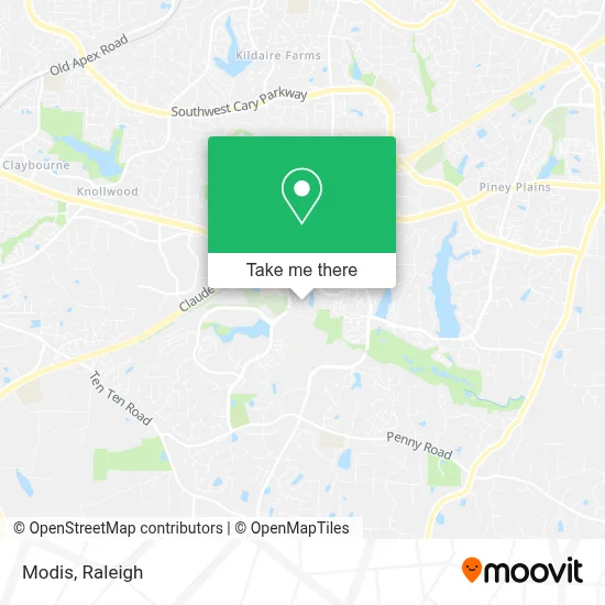 Modis map