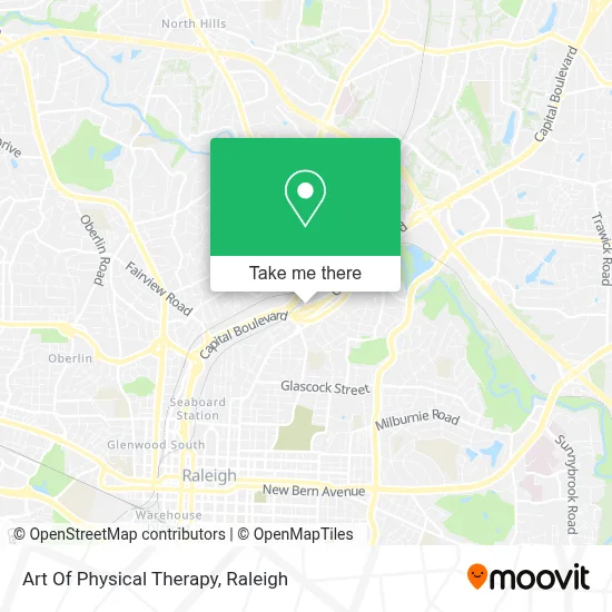 Art Of Physical Therapy map