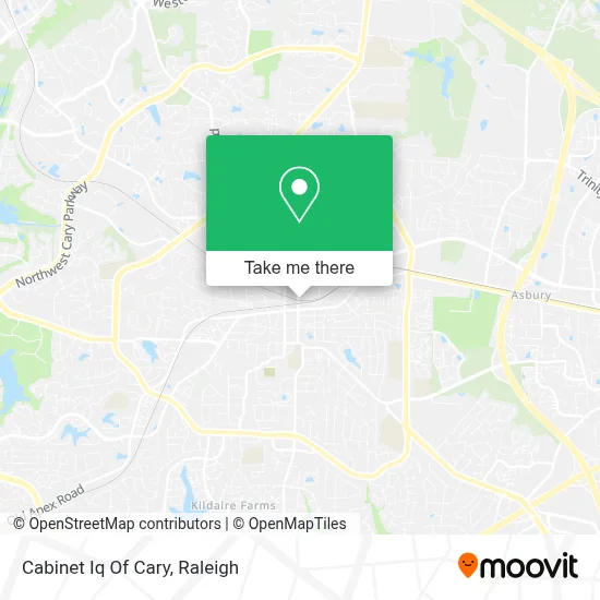 Cabinet Iq Of Cary map