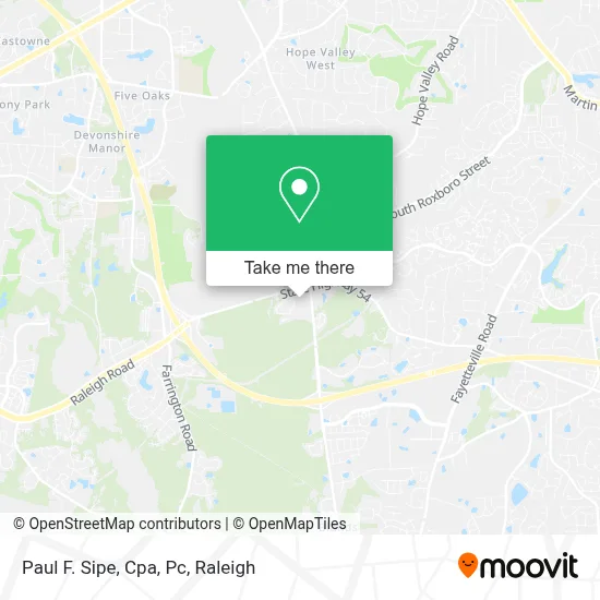 Paul F. Sipe, Cpa, Pc map
