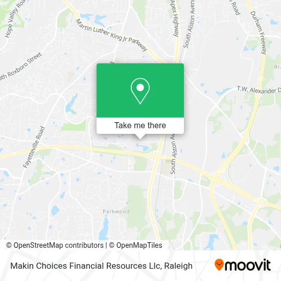 Makin Choices Financial Resources Llc map