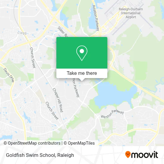 Goldfish Swim School map