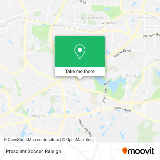 Prescient Soccer map