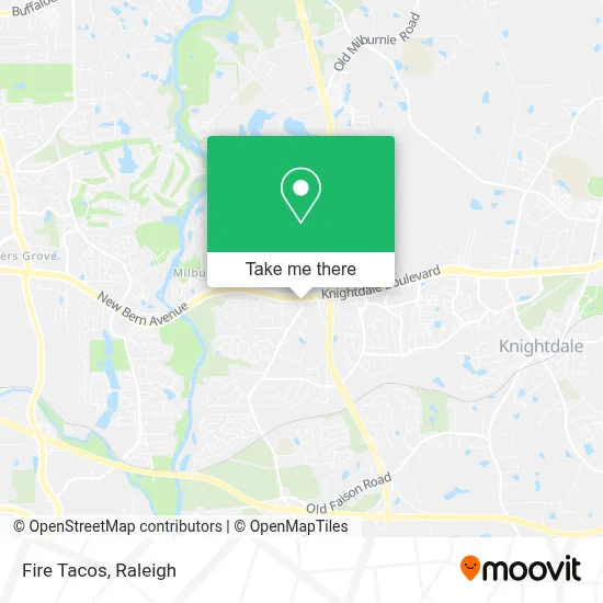 Fire Tacos map