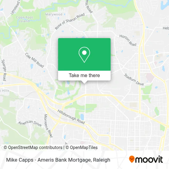Mike Capps - Ameris Bank Mortgage map