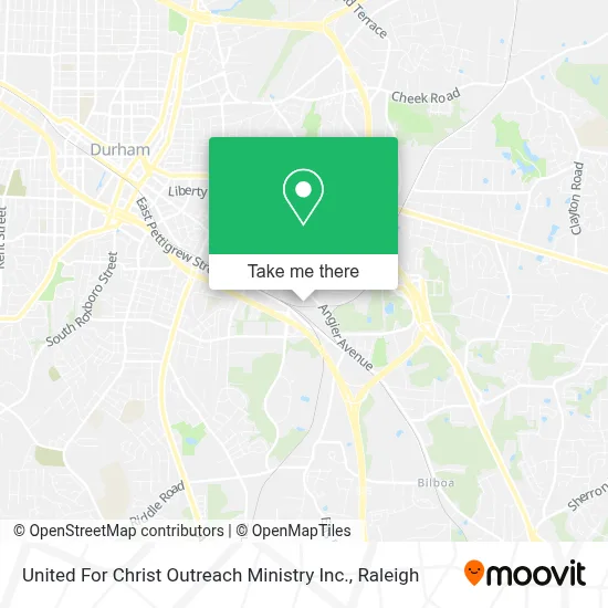 United For Christ Outreach Ministry Inc. map
