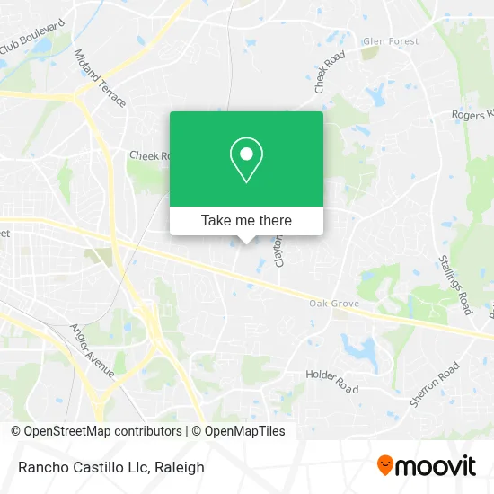 Rancho Castillo Llc map