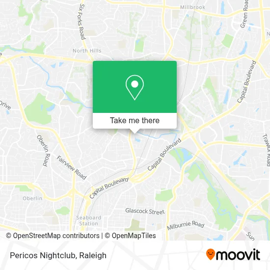 Pericos Nightclub map