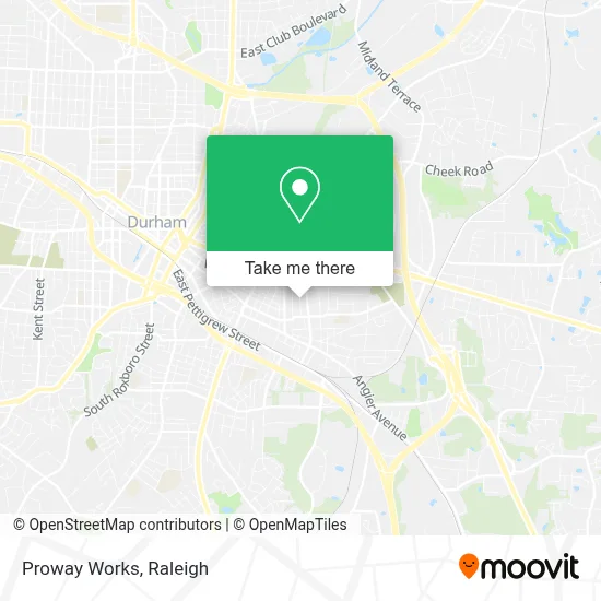 Proway Works map