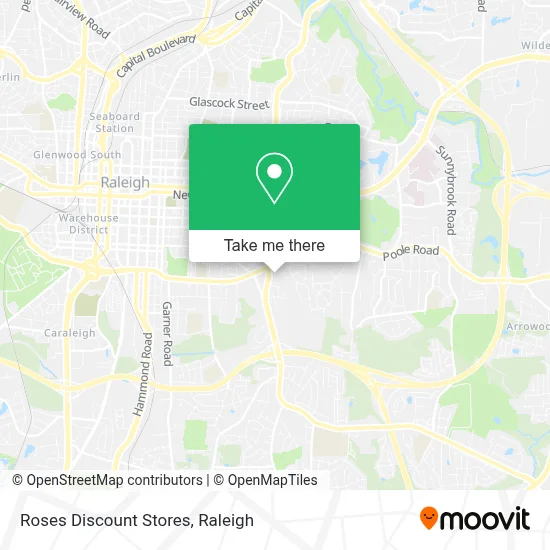 Roses Discount Stores map