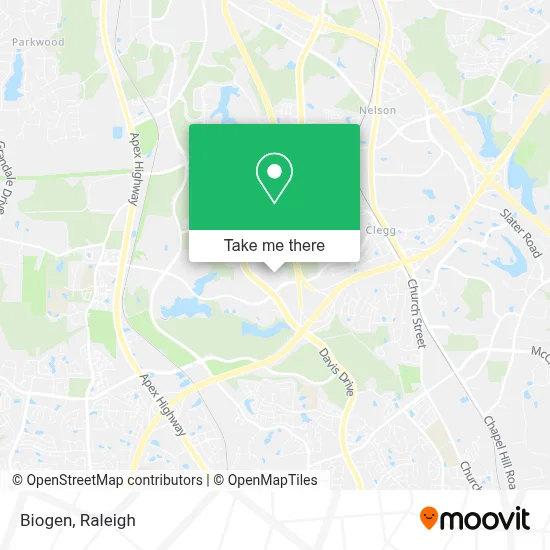 Mapa de Biogen