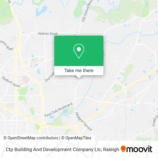 Ctp Building And Development Company Llc map