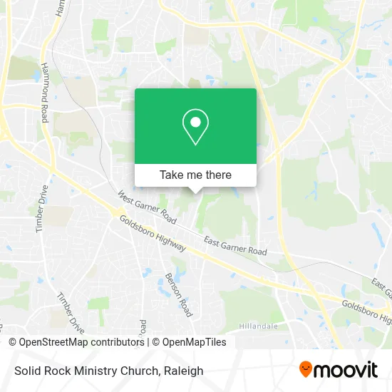 Solid Rock Ministry Church map