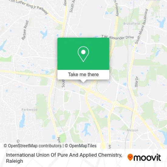International Union Of Pure And Applied Chemistry map