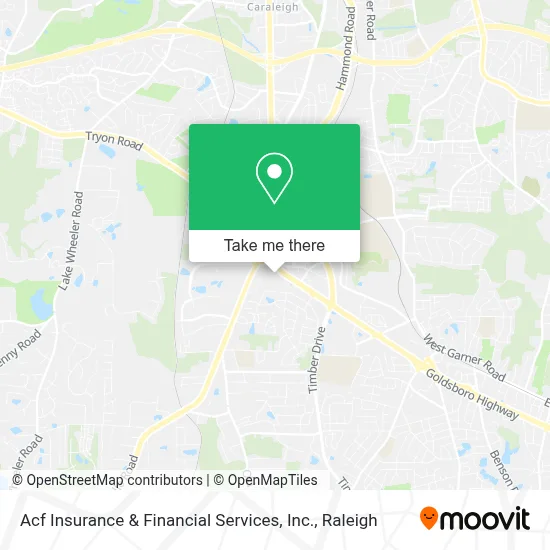 Acf Insurance & Financial Services, Inc. map