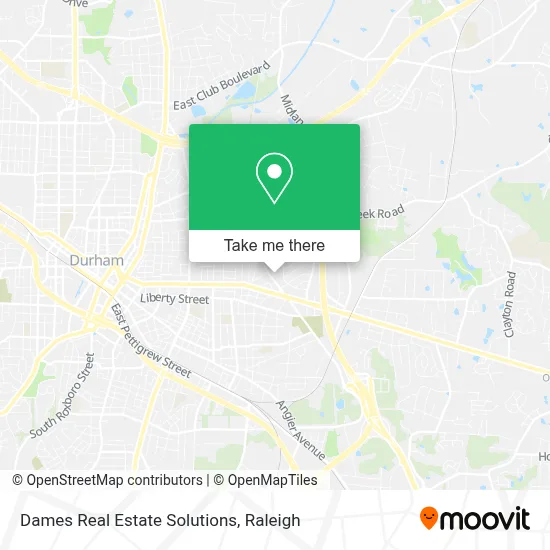 Dames Real Estate Solutions map