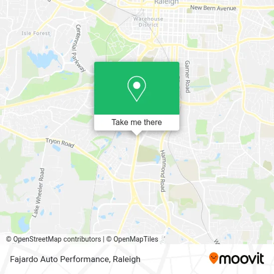 Fajardo Auto Performance map