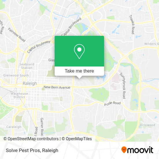 Solve Pest Pros map